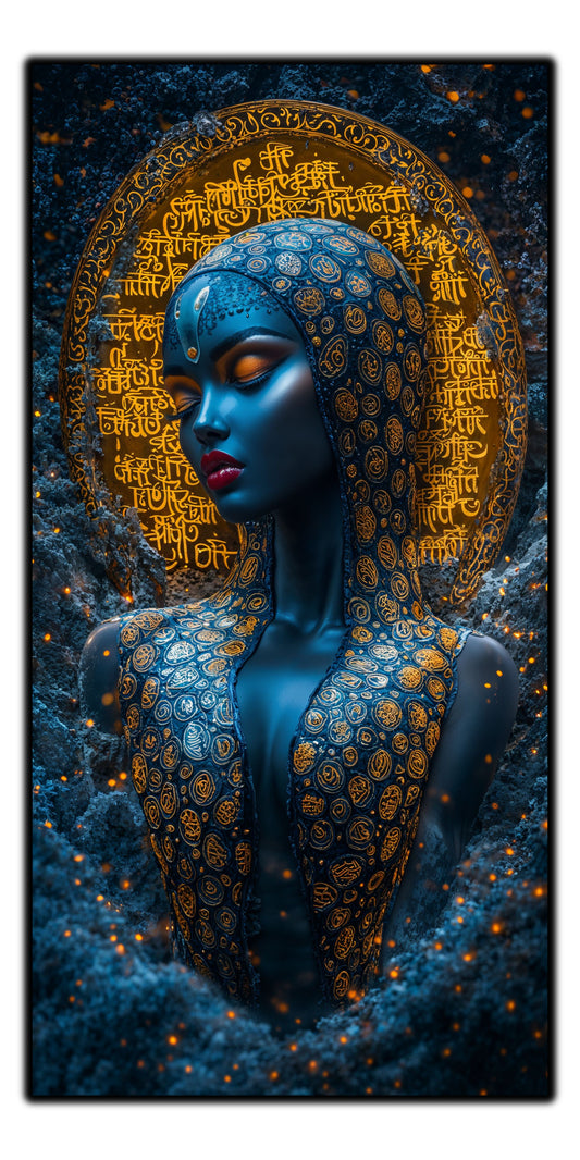 Tablou unicat din sticlă securizată Beyond Creation - No24