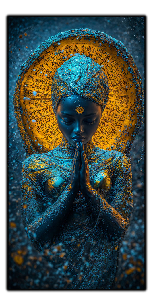 Tablou unicat din sticlă securizată Beyond Creation - No26