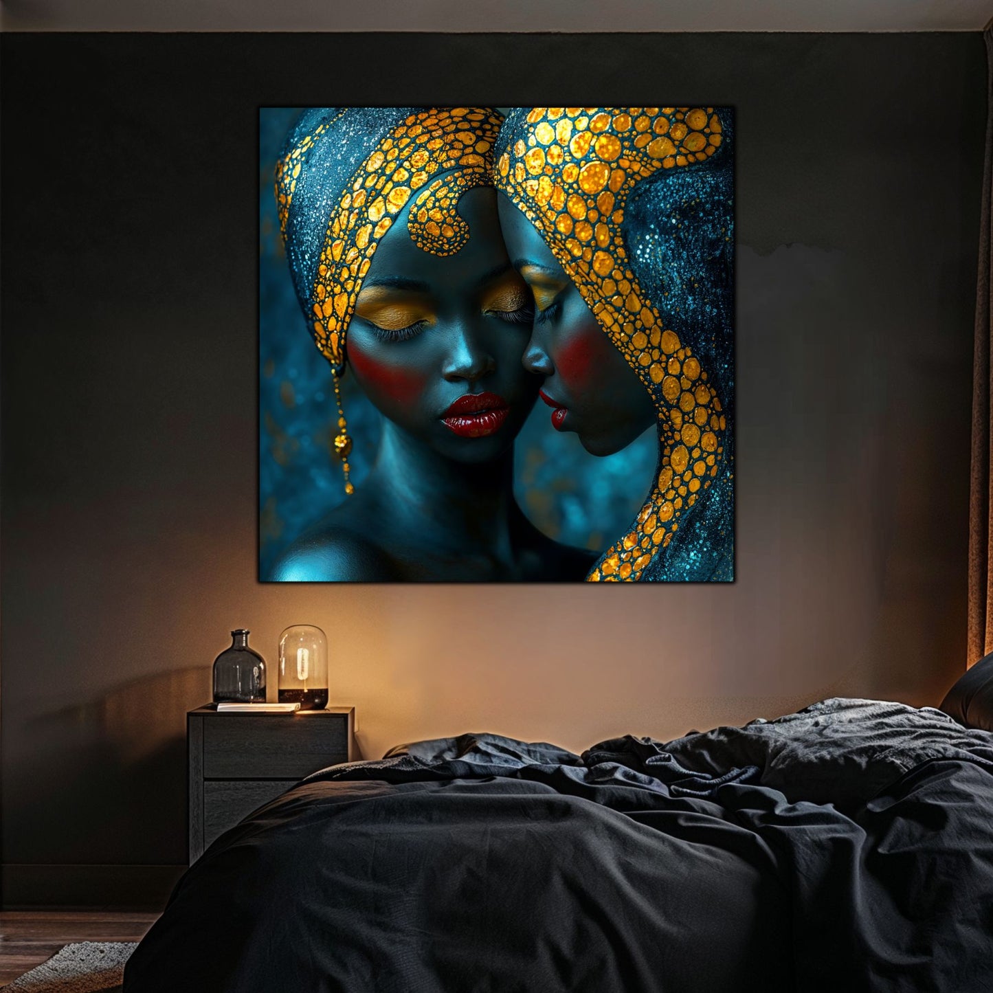 Tablou unicat din sticlă securizată - Beyond Tribe NO27