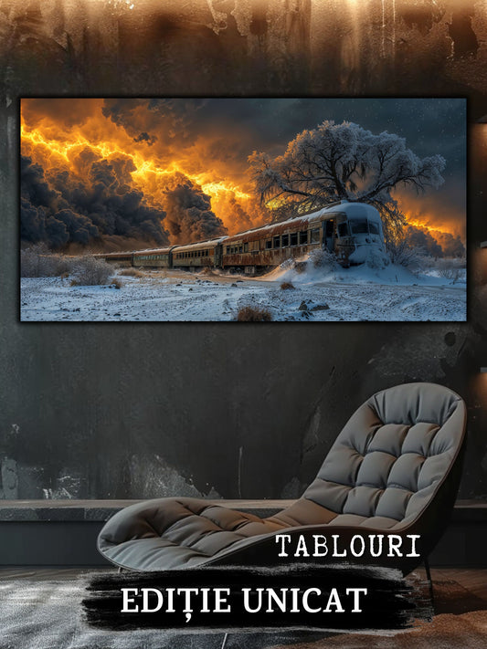 Tablou Sticla Securizata - Last Station - 15