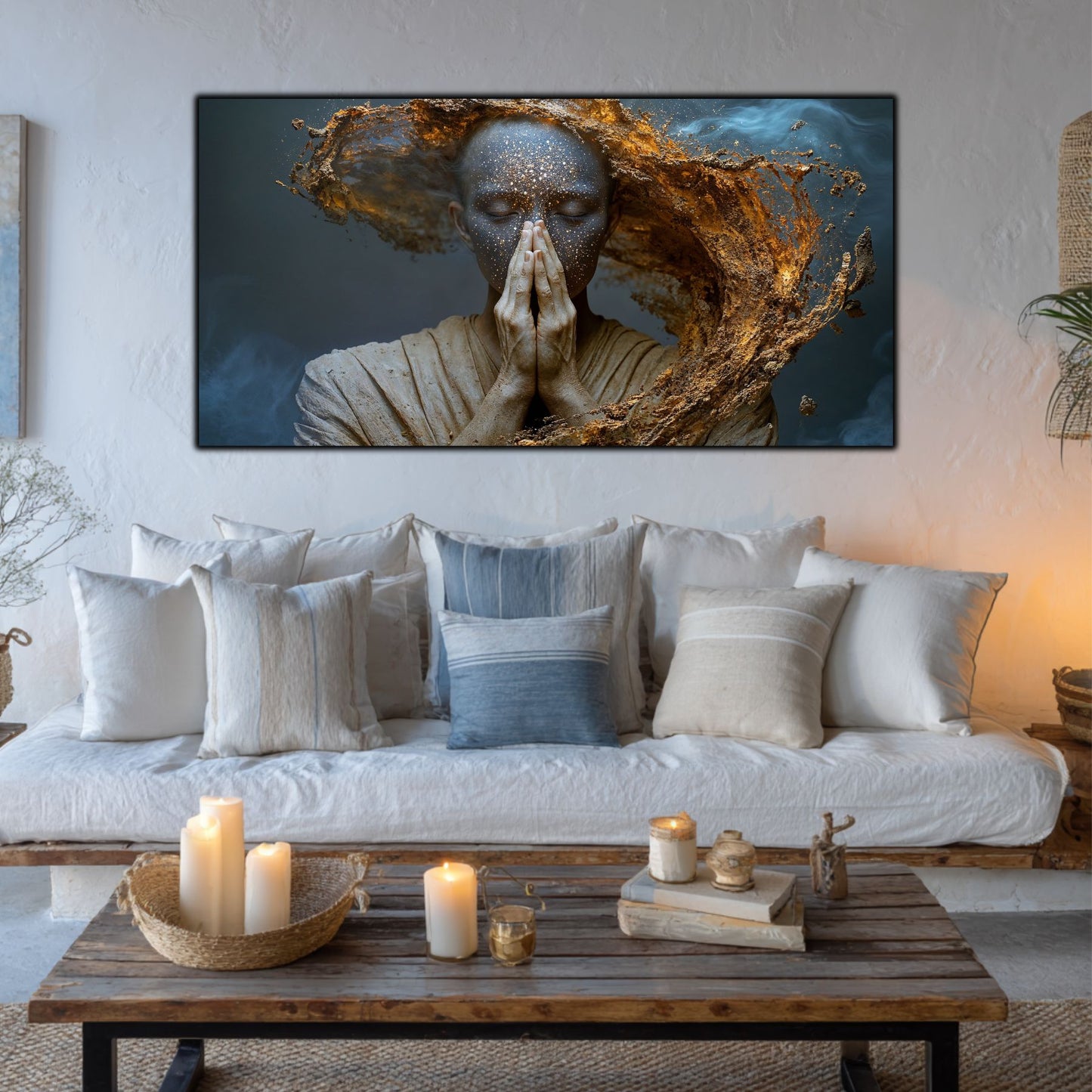 Tablou Decorativ pe Sticla Securizata – Ideal pt Dormitor si Living - Beyond Stardust No36