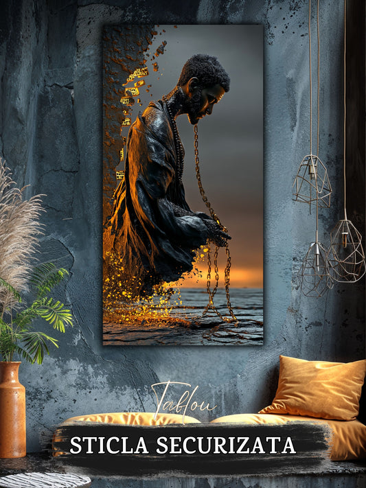 Tablou unicat pe sticla securizata - Let Go - No V38