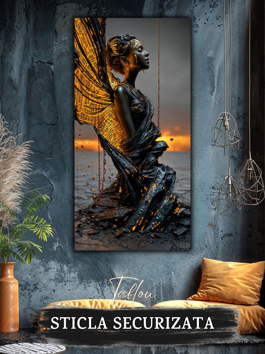 Tablou unicat pe sticla securizata - Let Go - No V32