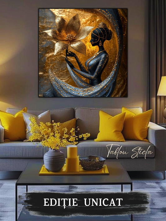 Tablou Sticla - Aurum Divinum - 12