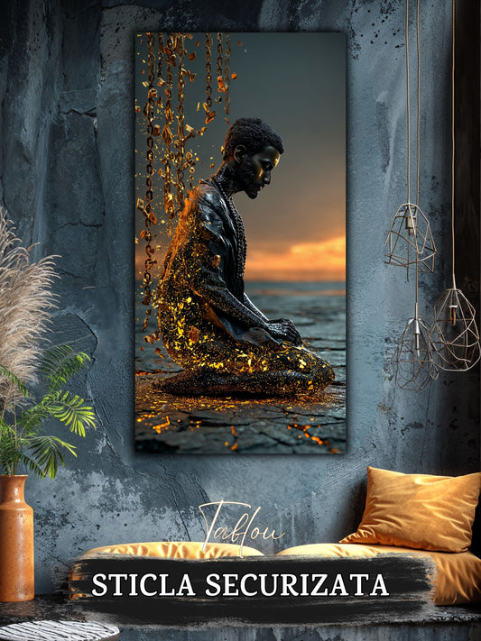 Tablou unicat pe sticla securizata - Let Go - No V36