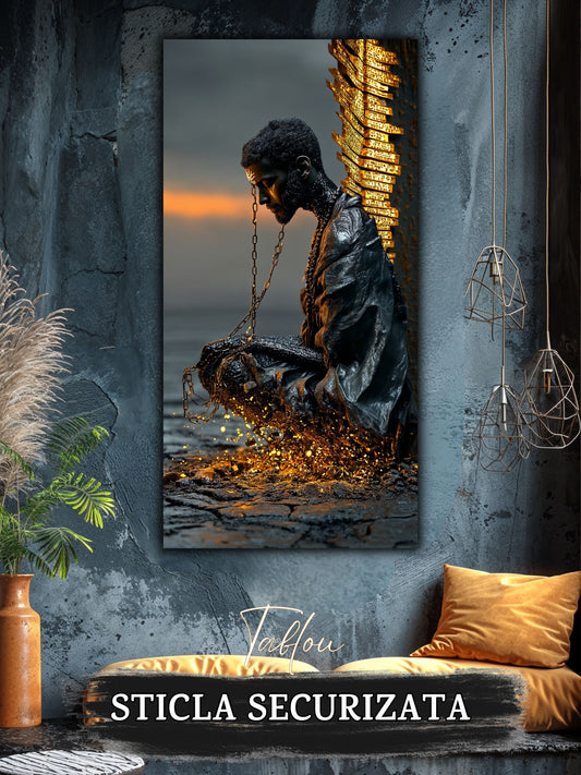 Tablou unicat pe sticla securizata - Let Go - No V40