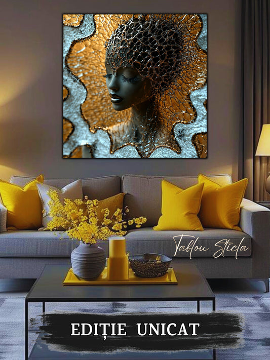 Liquid dream 01 - Tablou Unicat pe Sticla