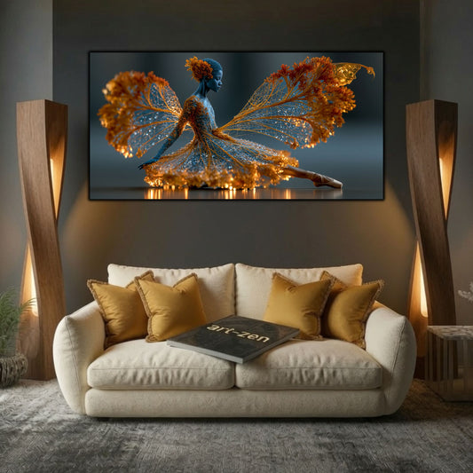 Tablou Abstract Living – A Red Accord