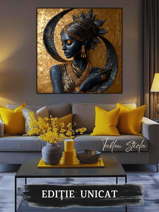 Tablou Sticla - Aurum Divinum - 04