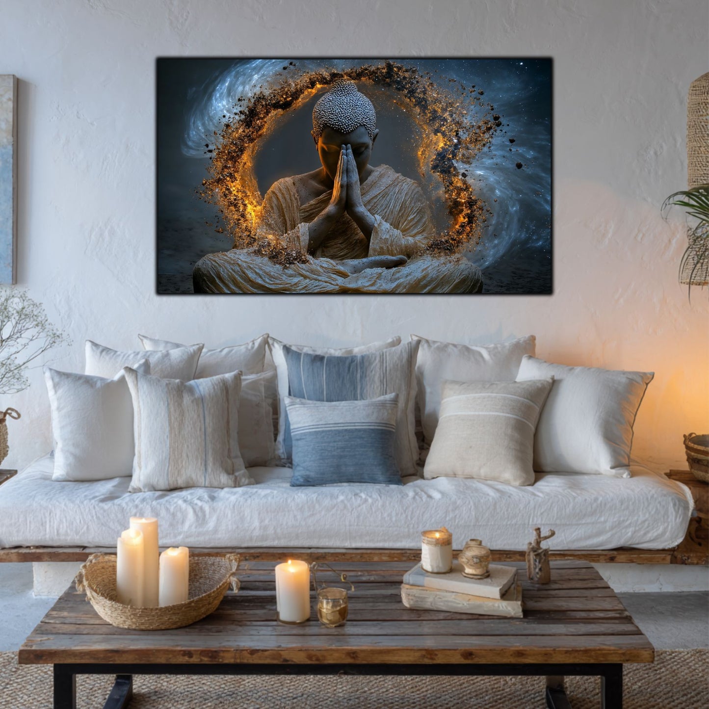 Tablou Decorativ pe Sticla Securizata – Ideal pt Dormitor si Living - Beyond Stardust No17