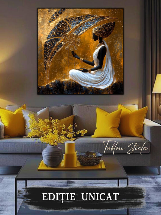 Tablou Sticla - Aurum Divinum - 05