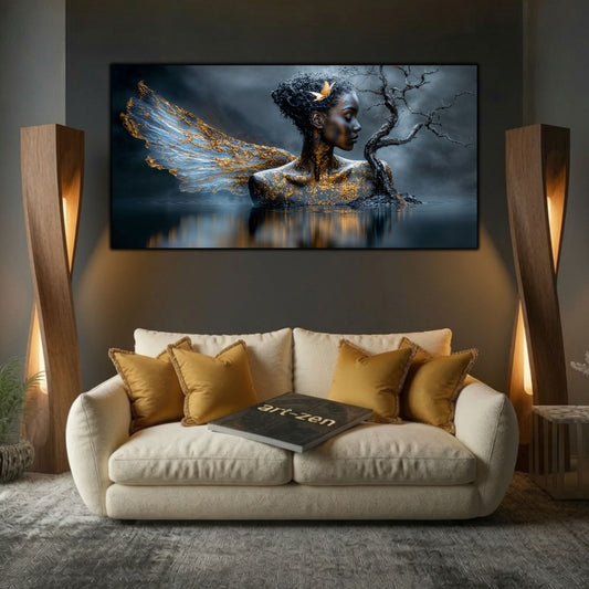 Tablou living Fluturele dintre Ramuri