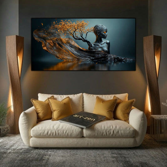Tablou living Arborele Purtat de Ape