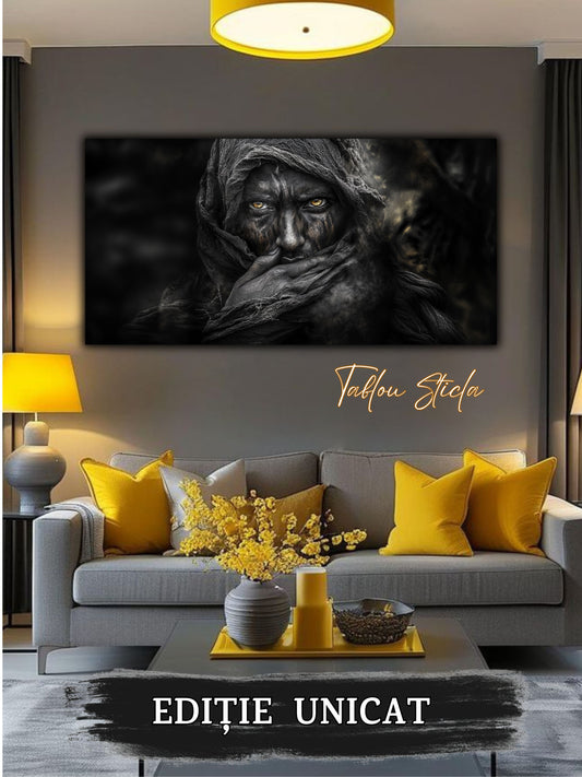 Tablou Sticla Securizata - Dark Shadows - 07