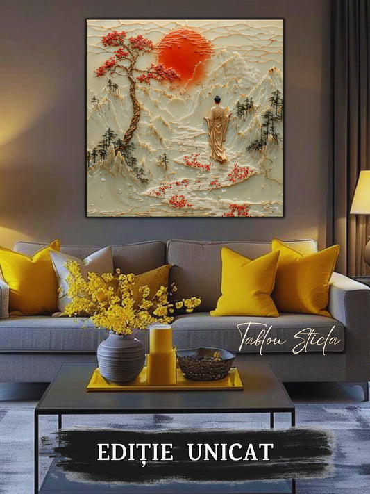 Tablou Sticla - Silk Road - 05