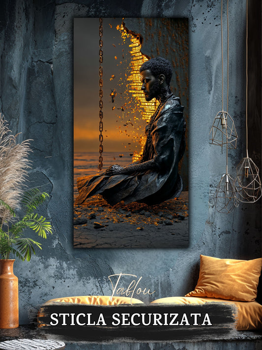 Tablou unicat pe sticla securizata - Let Go - No V44