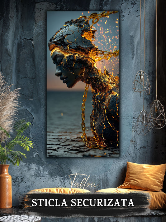 Tablou unicat pe sticla securizata - Let Go - No V29