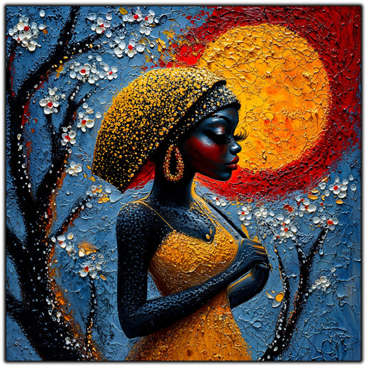 Tablou unicat din sticlă securizată Beyond Origin - No34