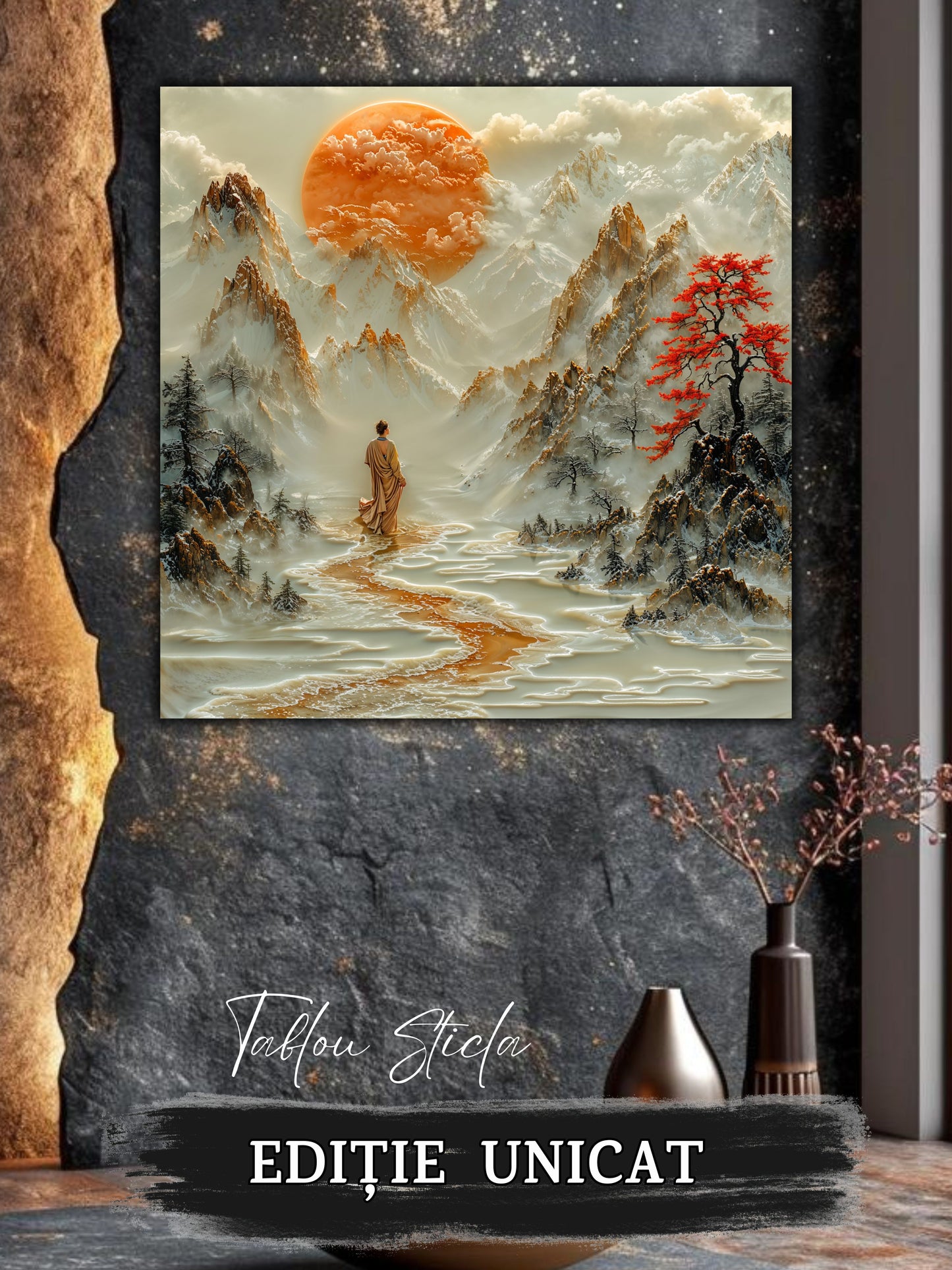 Tablou Sticla - Silk Road - 10