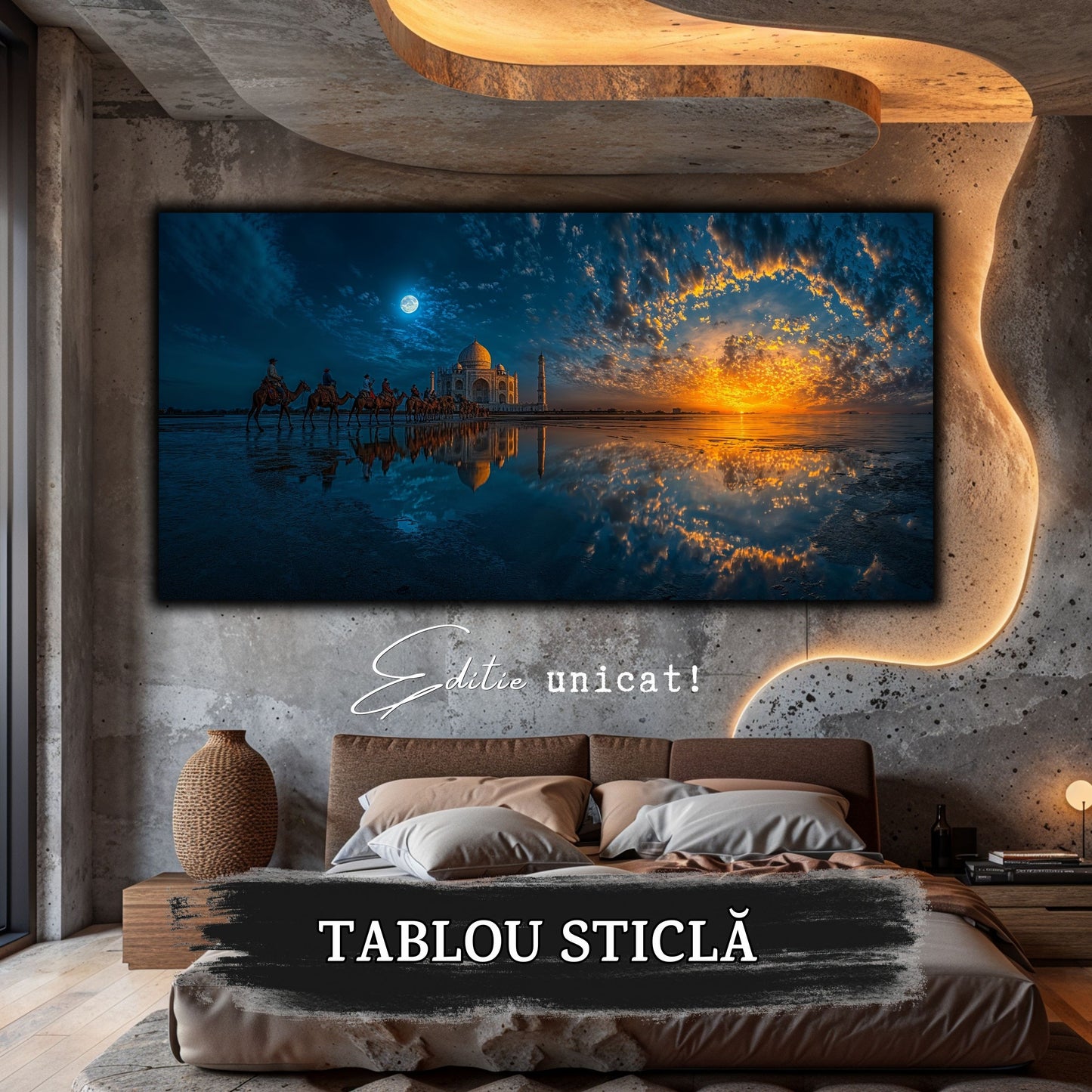 Eternal Sunset - Tablouri Decorative din Sticla - no05
