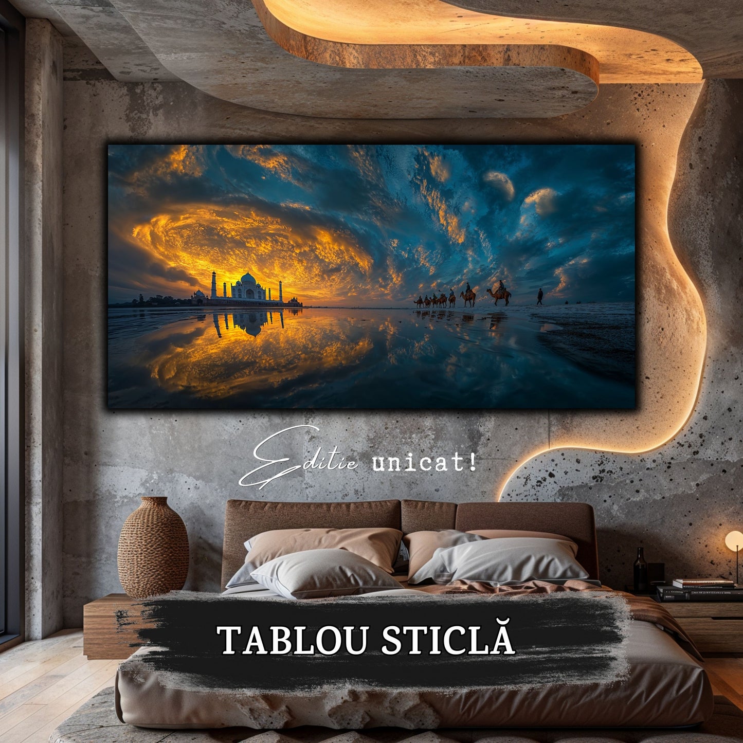 Eternal Sunset - Tablouri Decorative din Sticla - no04