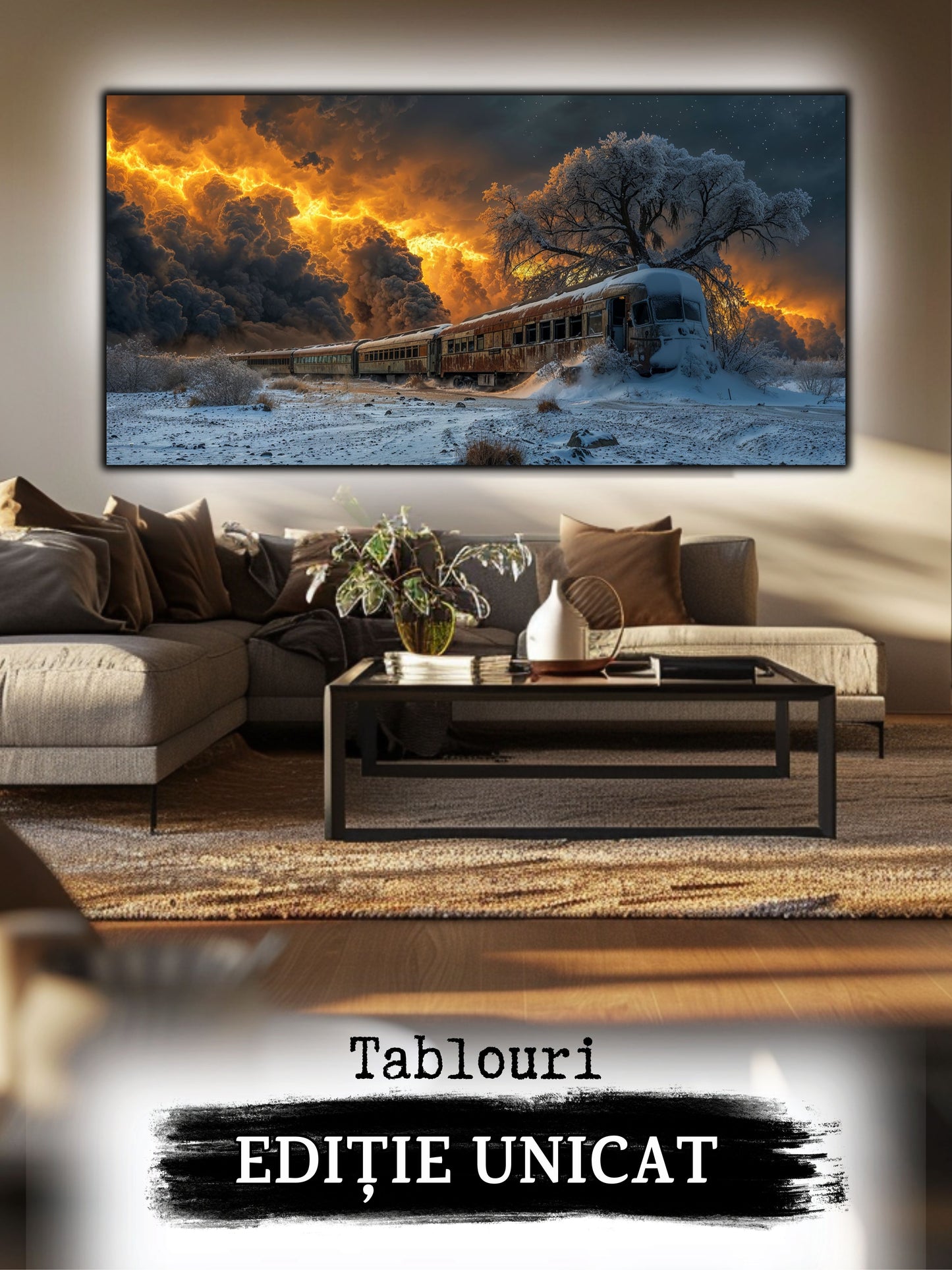 Tablou Sticla Securizata - Last Station - 15