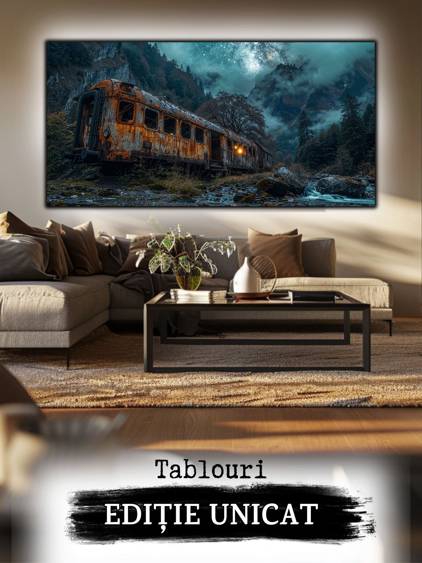 Tablou Sticla Securizata - Last Station - 12