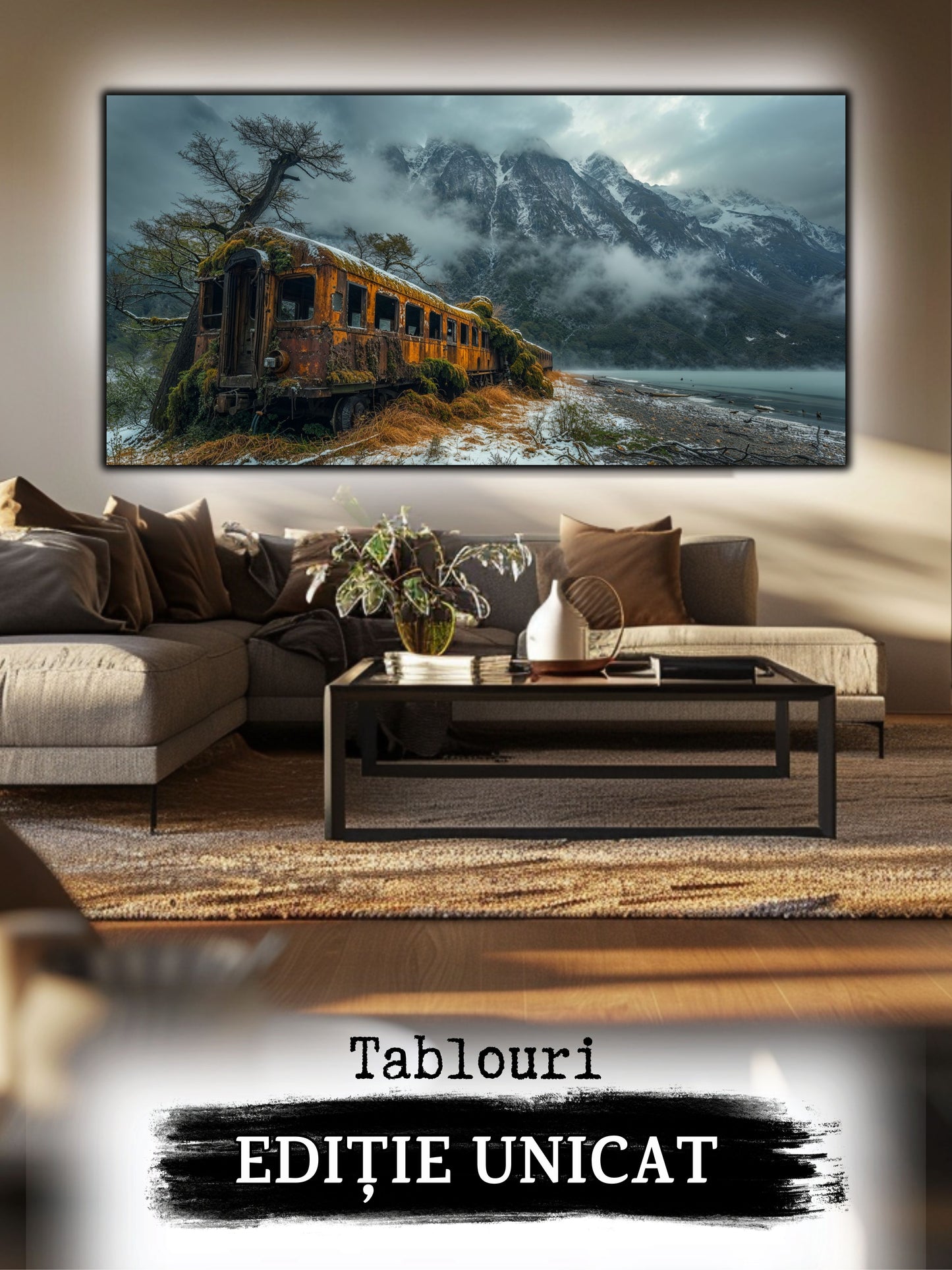 Tablou Sticla Securizata - Last Station - 22