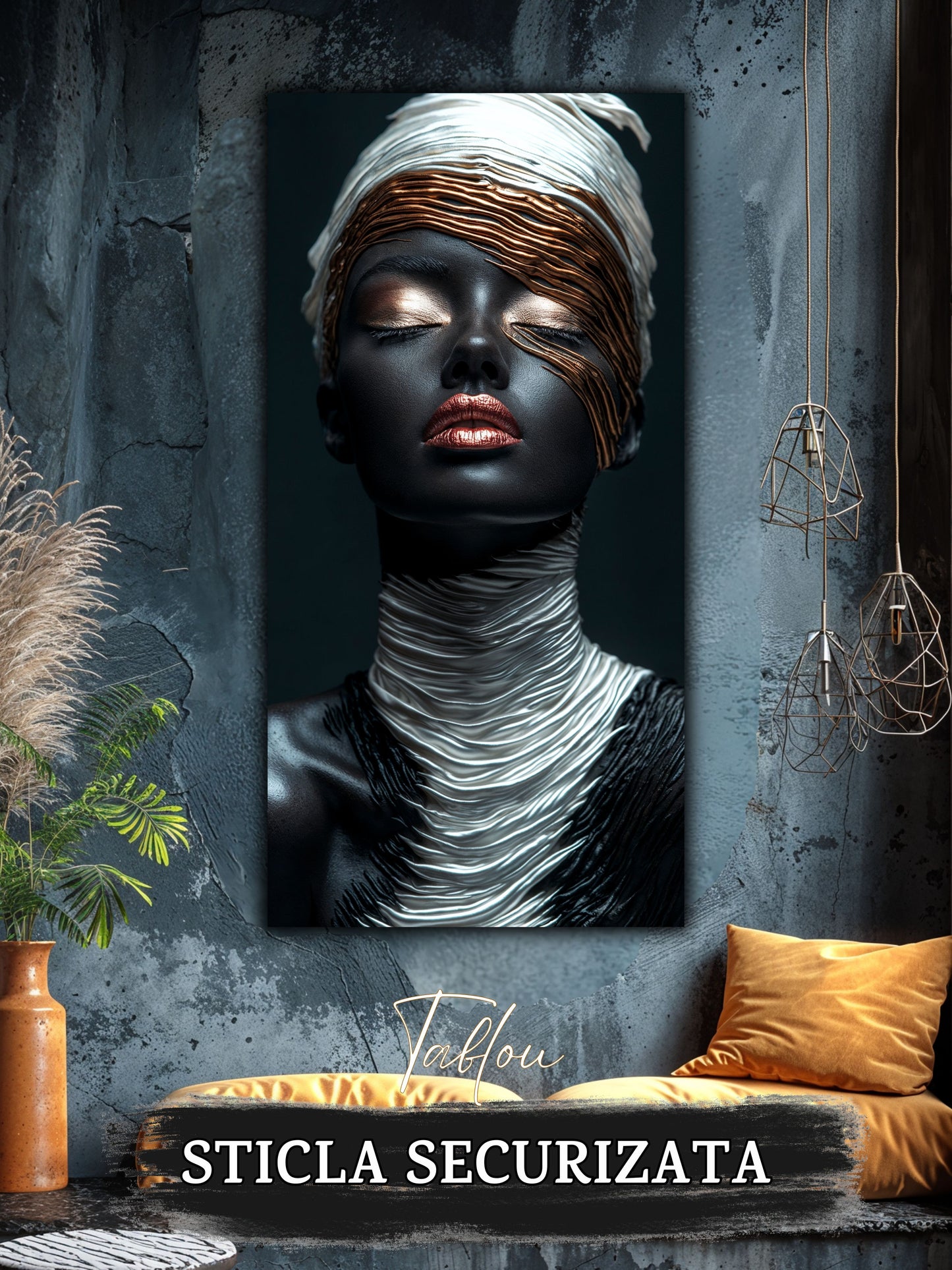 Innerverse - Tablou Sticla - Unicat - no27
