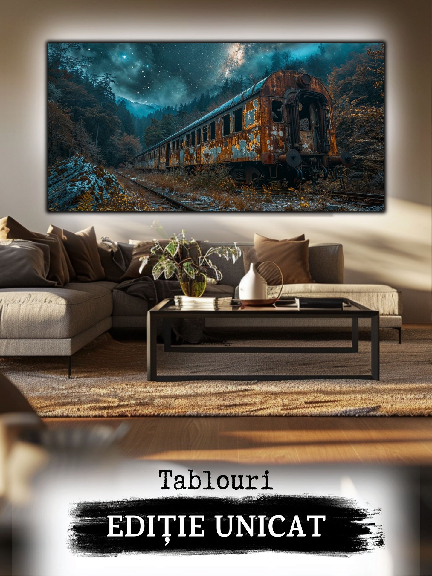 Tablou Sticla Securizata - Last Station - 13