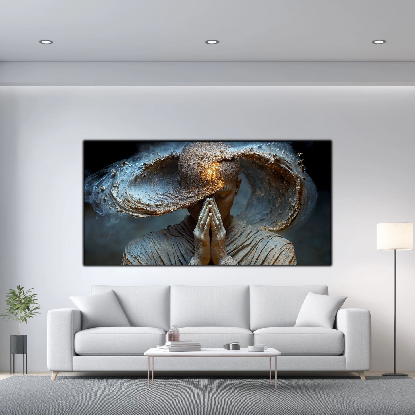 Tablou Decorativ pe Sticla Securizata – Ideal pt Dormitor si Living - Beyond Stardust No20