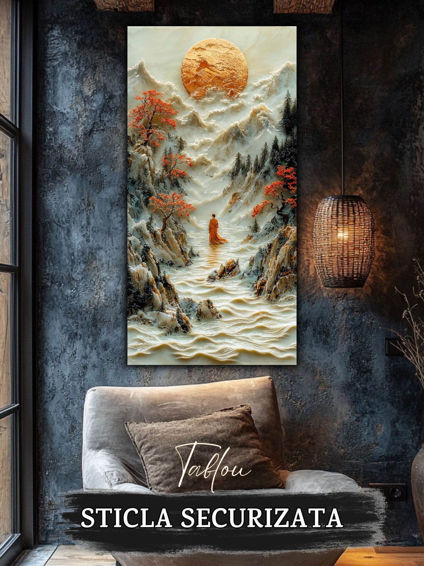 Tablou Sticla - Silk Road - 23