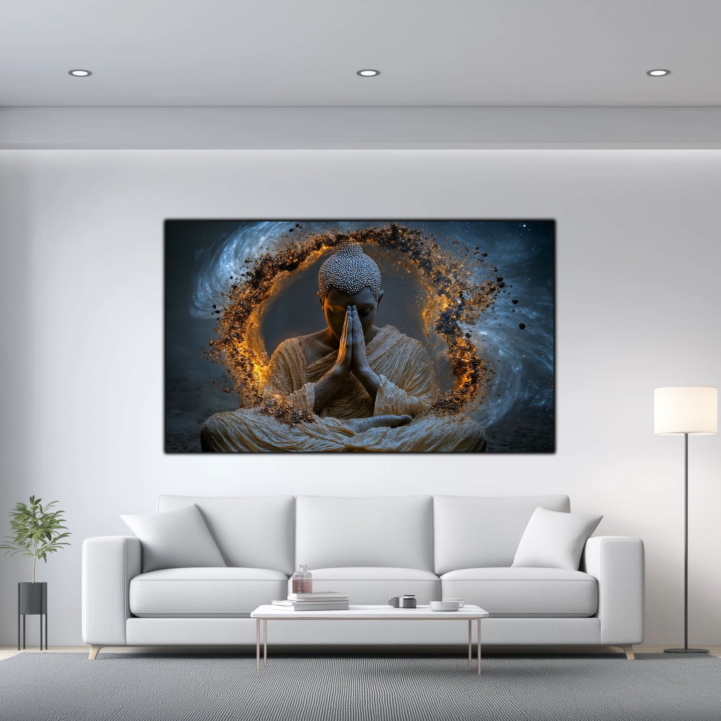 Tablou Decorativ pe Sticla Securizata – Ideal pt Dormitor si Living - Beyond Stardust No17