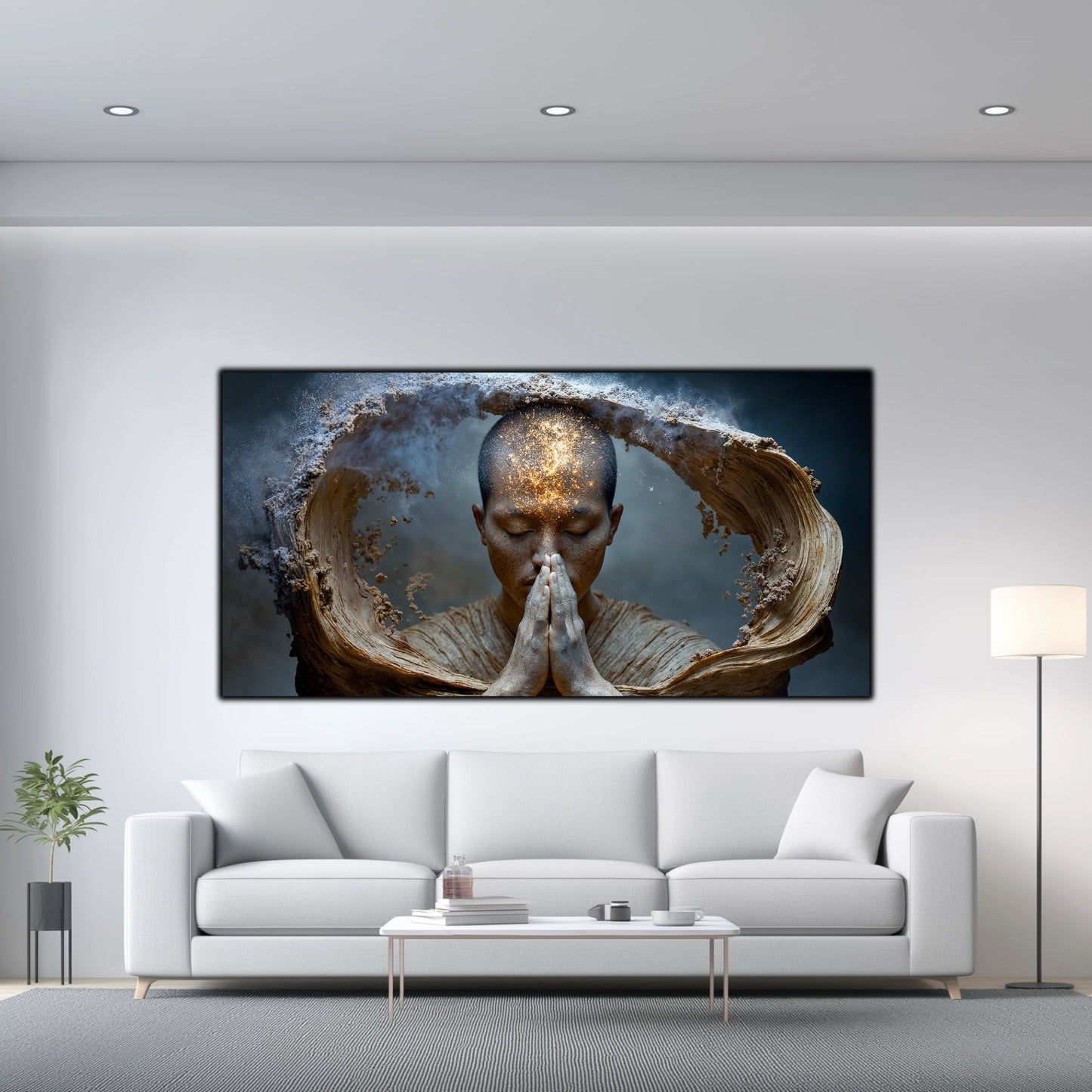 Tablou Decorativ pe Sticla Securizata – Ideal pt Dormitor si Living - Beyond Stardust No28