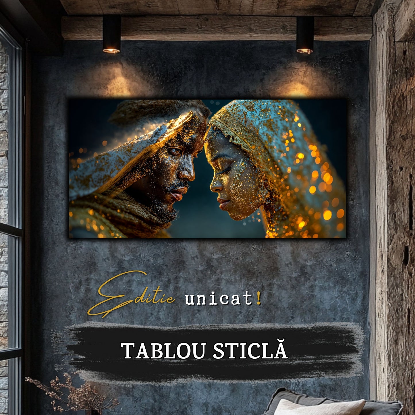 Tablou unicat pe sticla securizata - The Lost Temple - No 31