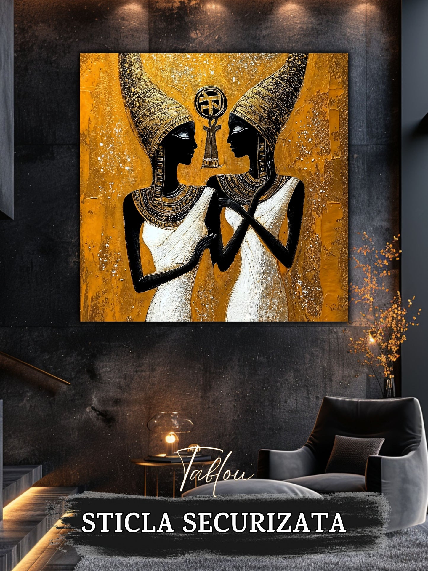 Whispers of the Nile - Tablou Sticla - 29