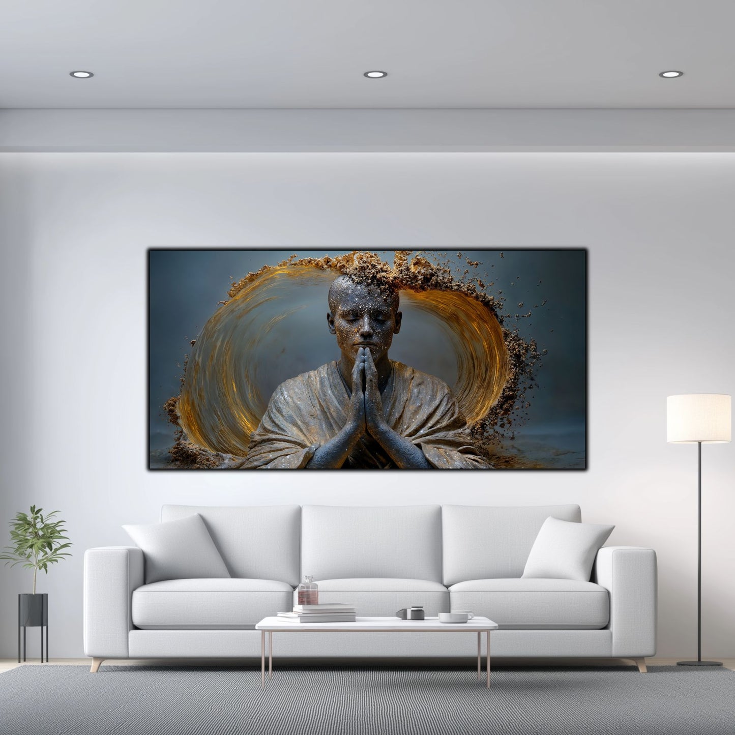 Tablou Decorativ pe Sticla Securizata – Ideal pt Dormitor si Living - Beyond Stardust No29