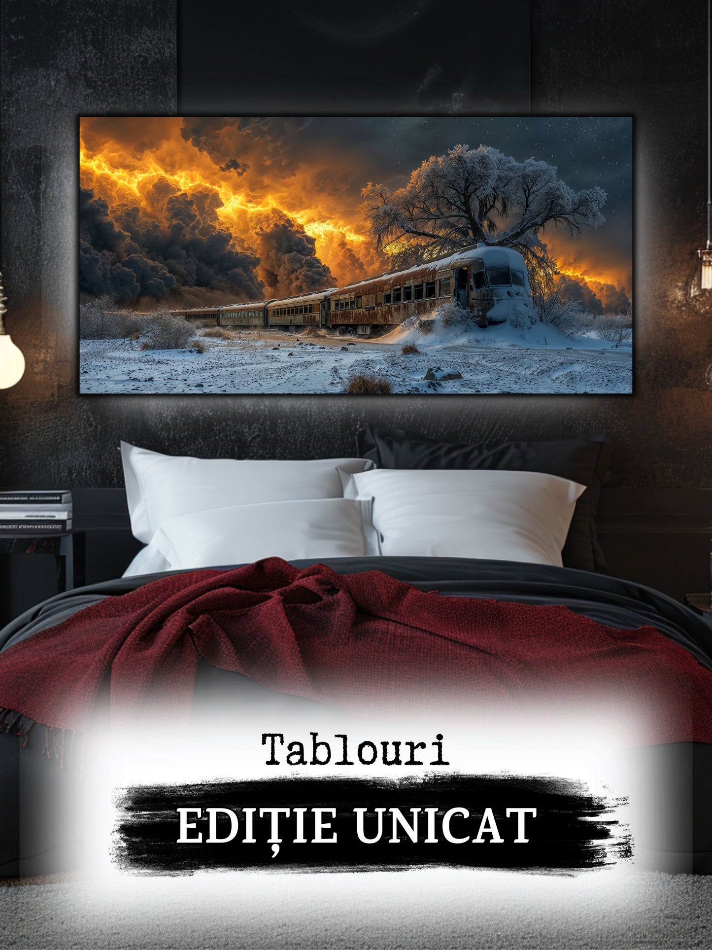Tablou Sticla Securizata - Last Station - 15