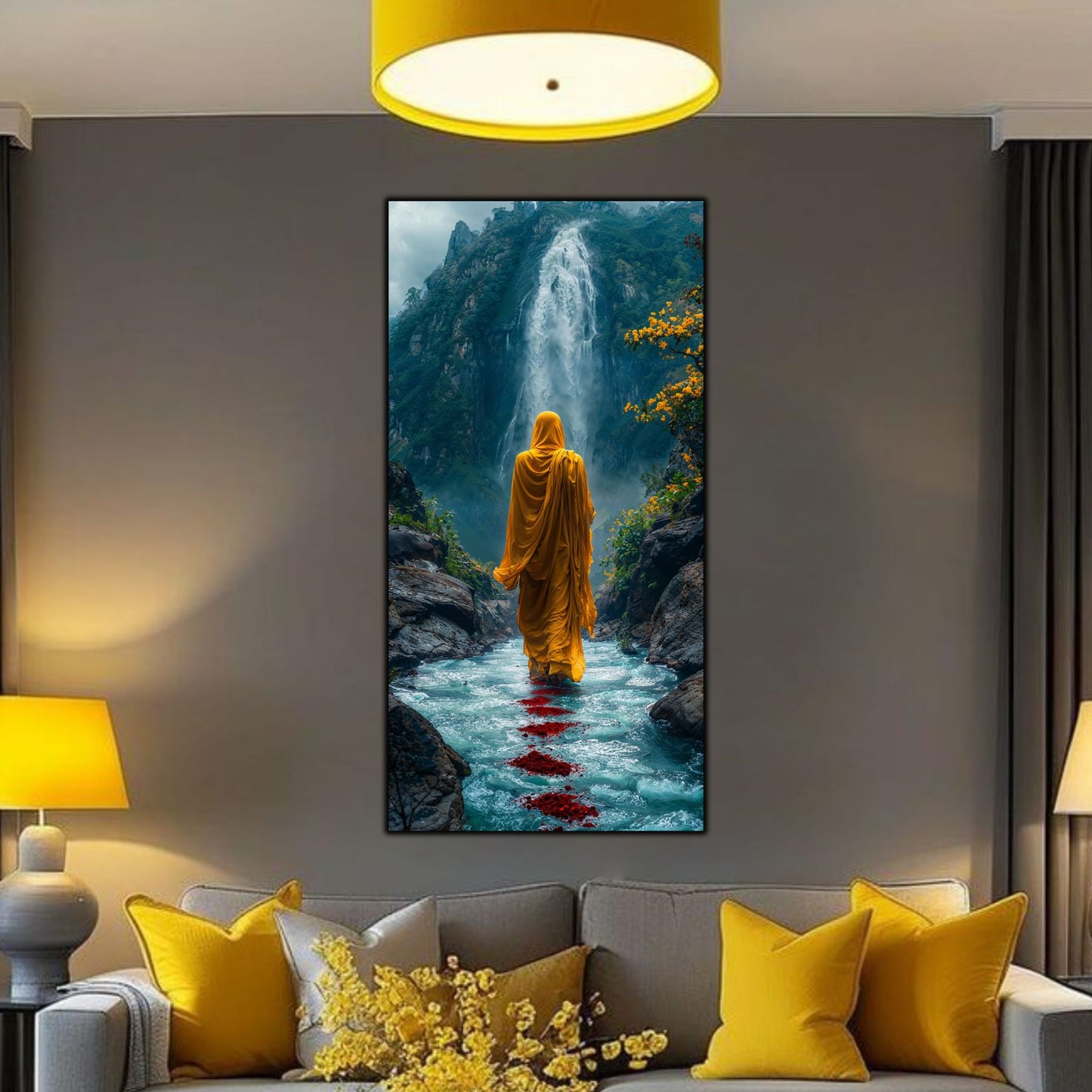 Tablou unicat din sticlă securizată Vanishing Step - No23