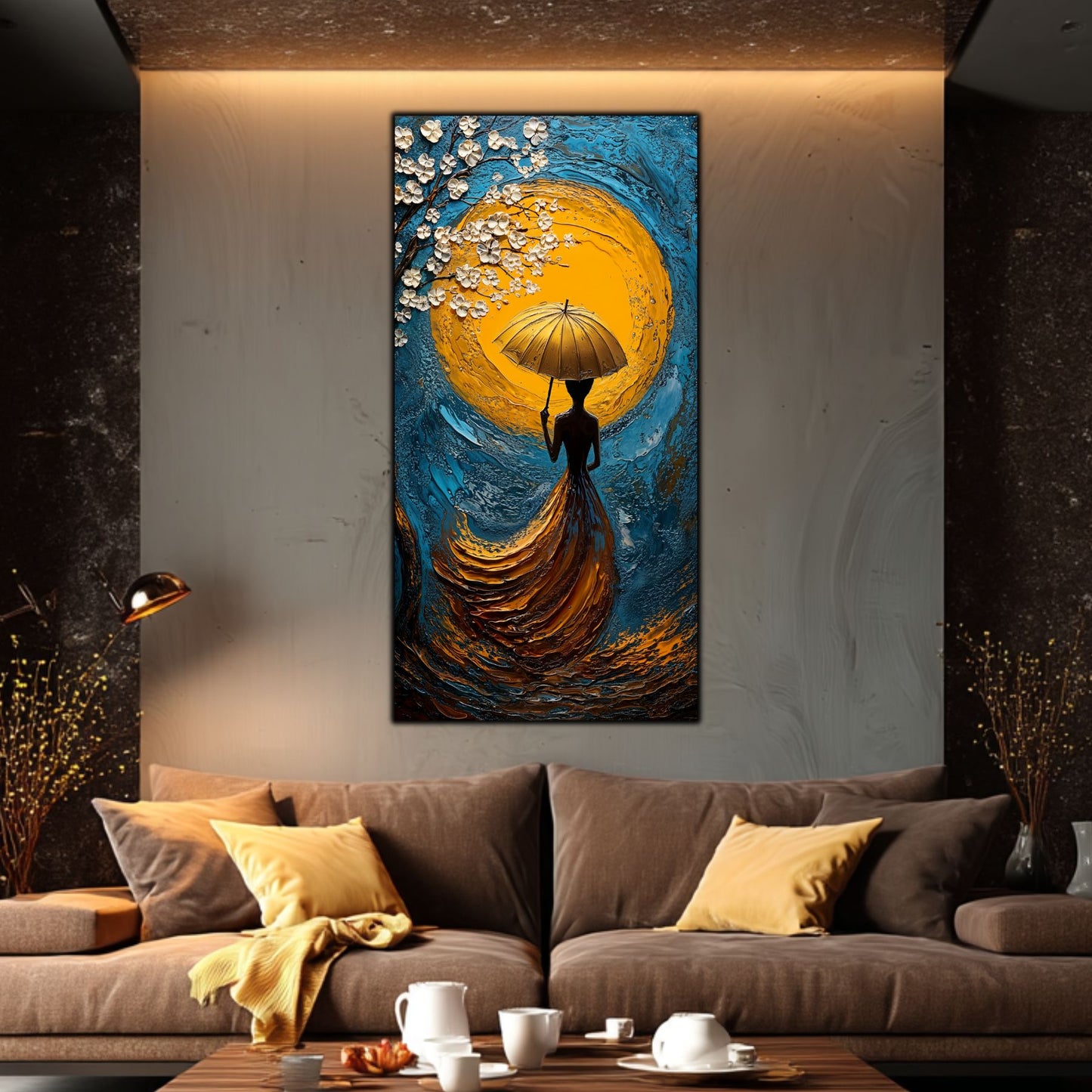 Tablou unicat din sticlă securizată Beyond Origin - No26