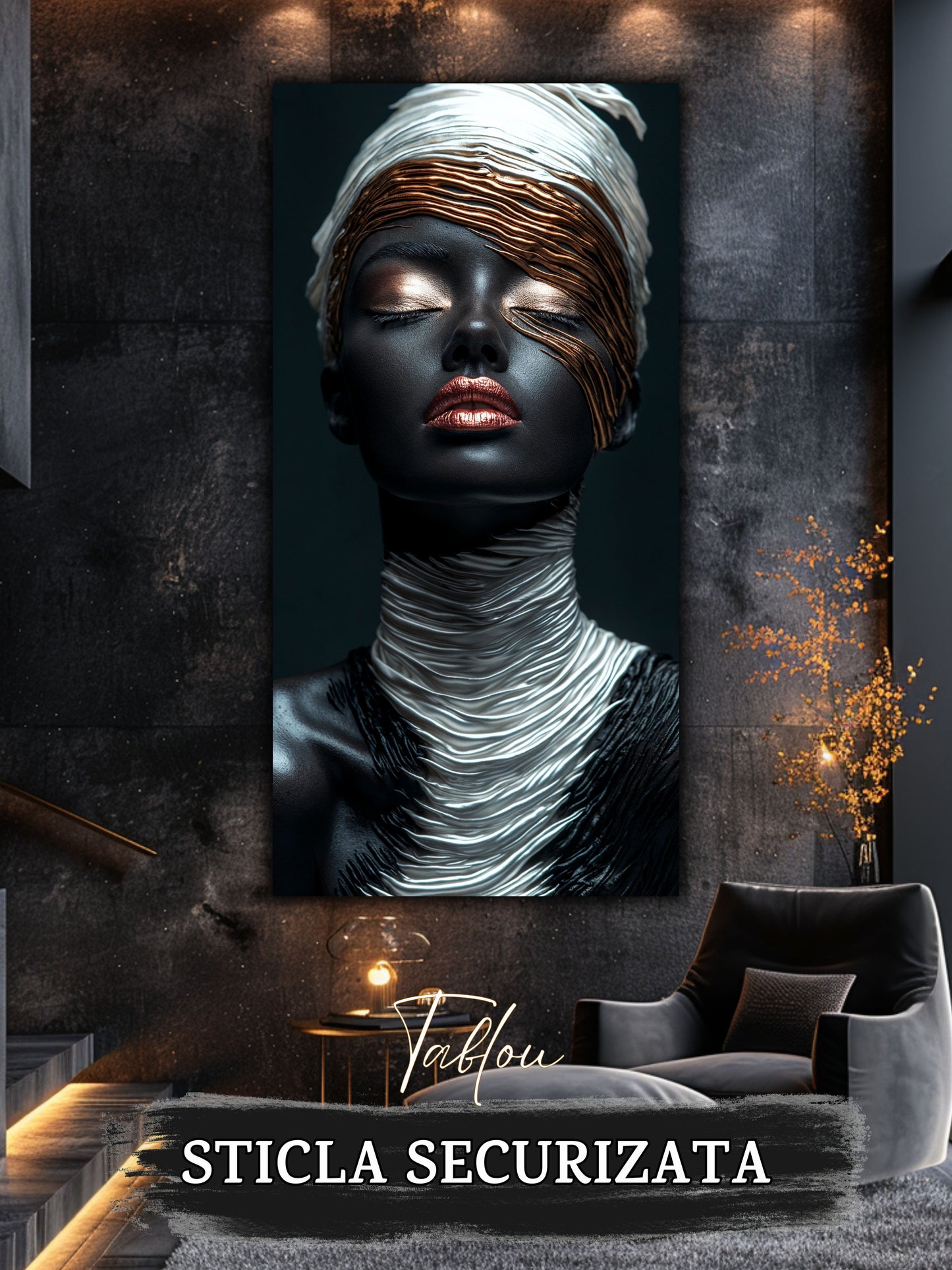 Innerverse - Tablou Sticla - Unicat - no27
