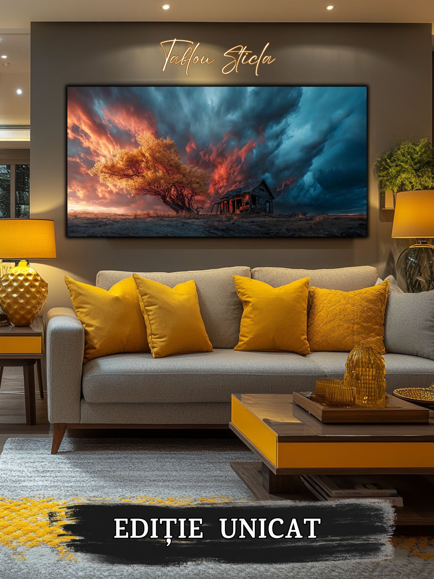 Tablou Sticla Securizata - Colectia StormLight - no11