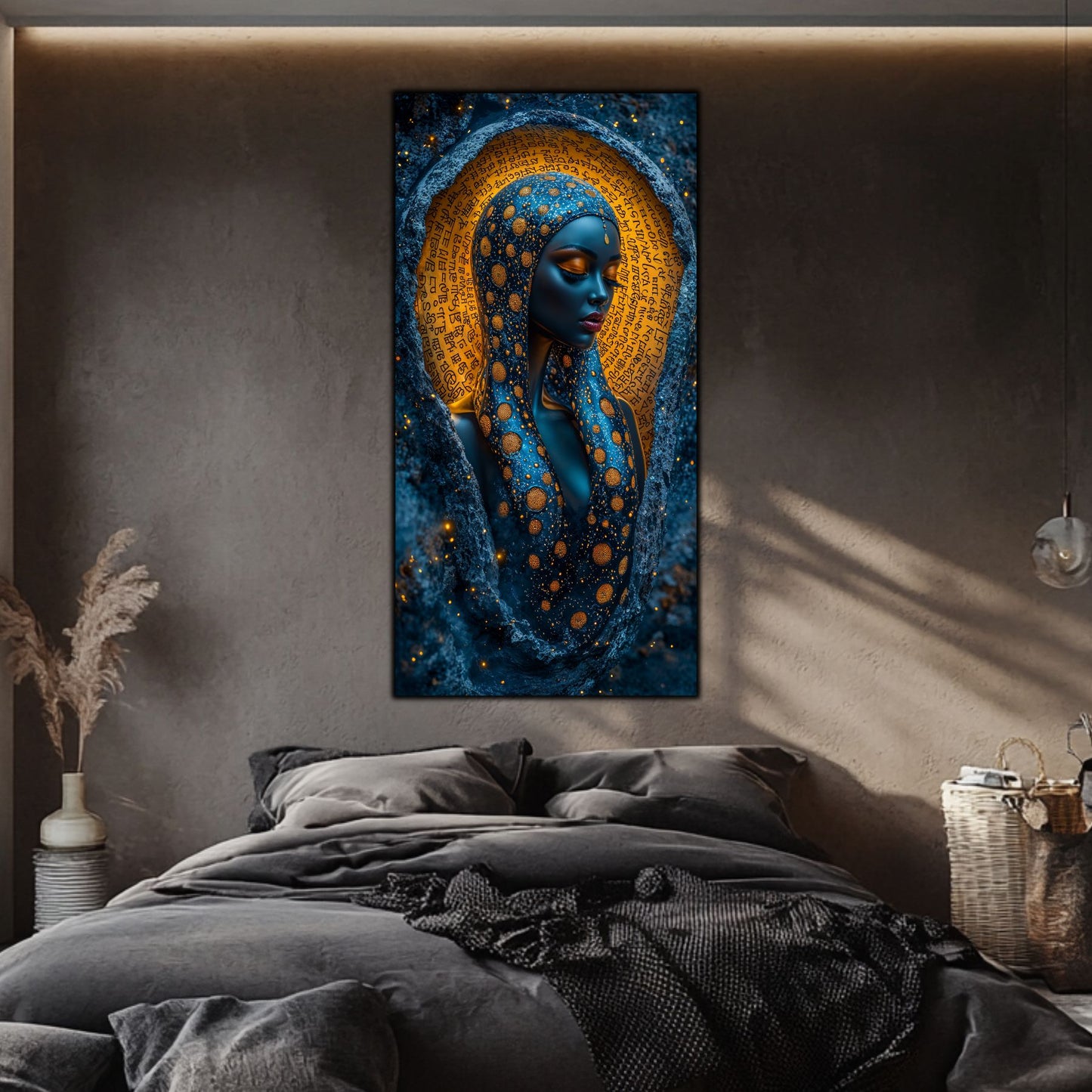 Tablou unicat din sticlă securizată Beyond Creation - No22