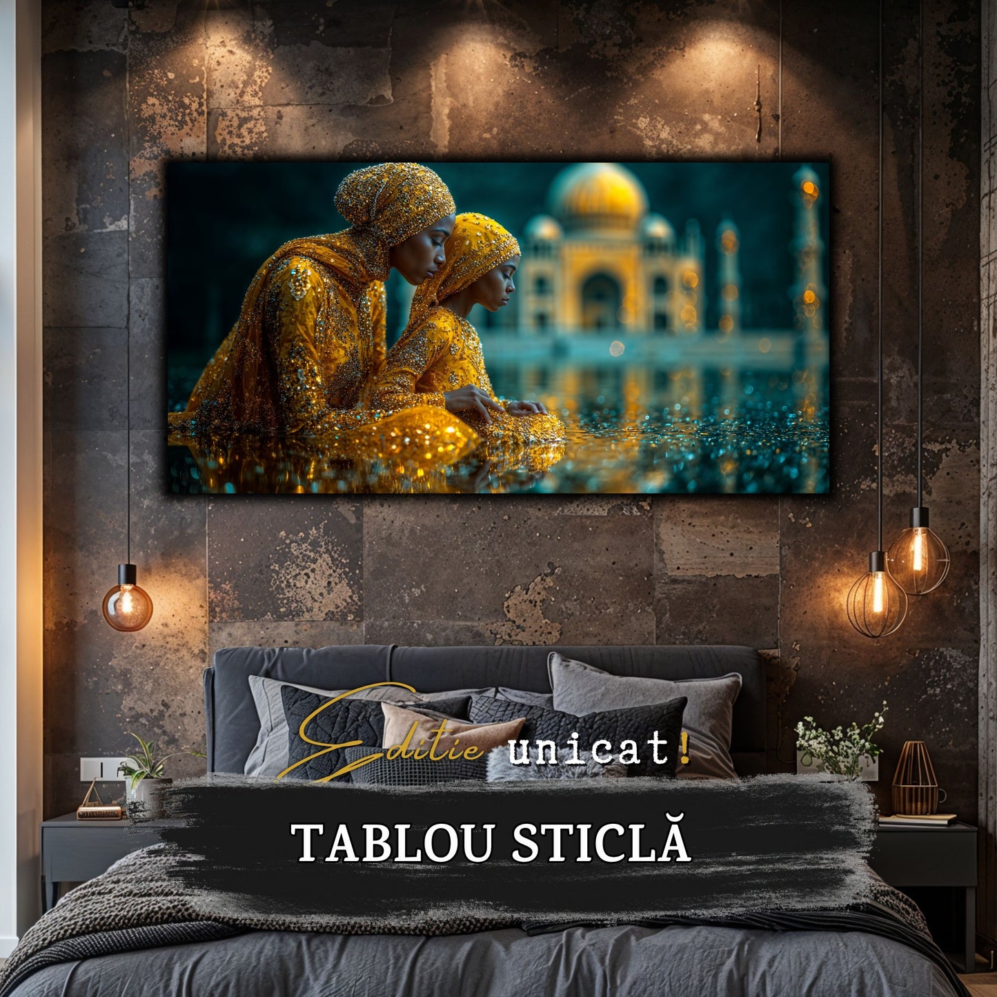 Tablou unicat pe sticla securizata - The Lost Temple - No 10