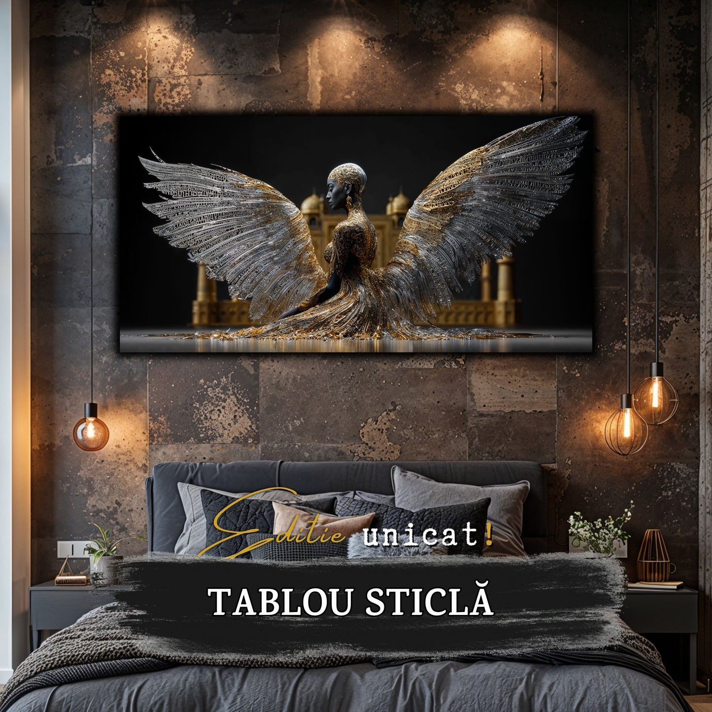Tablou unicat pe sticla securizata - The Lost Temple - No 09