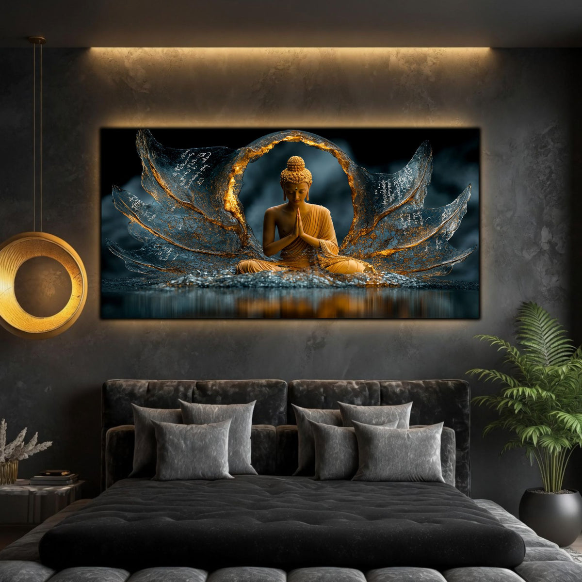 Tablou Living Modern – În centrul tăcerii