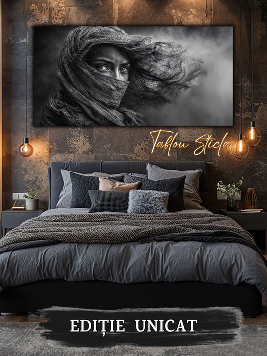 Tablou Sticla Securizata - Dark Shadows - 01