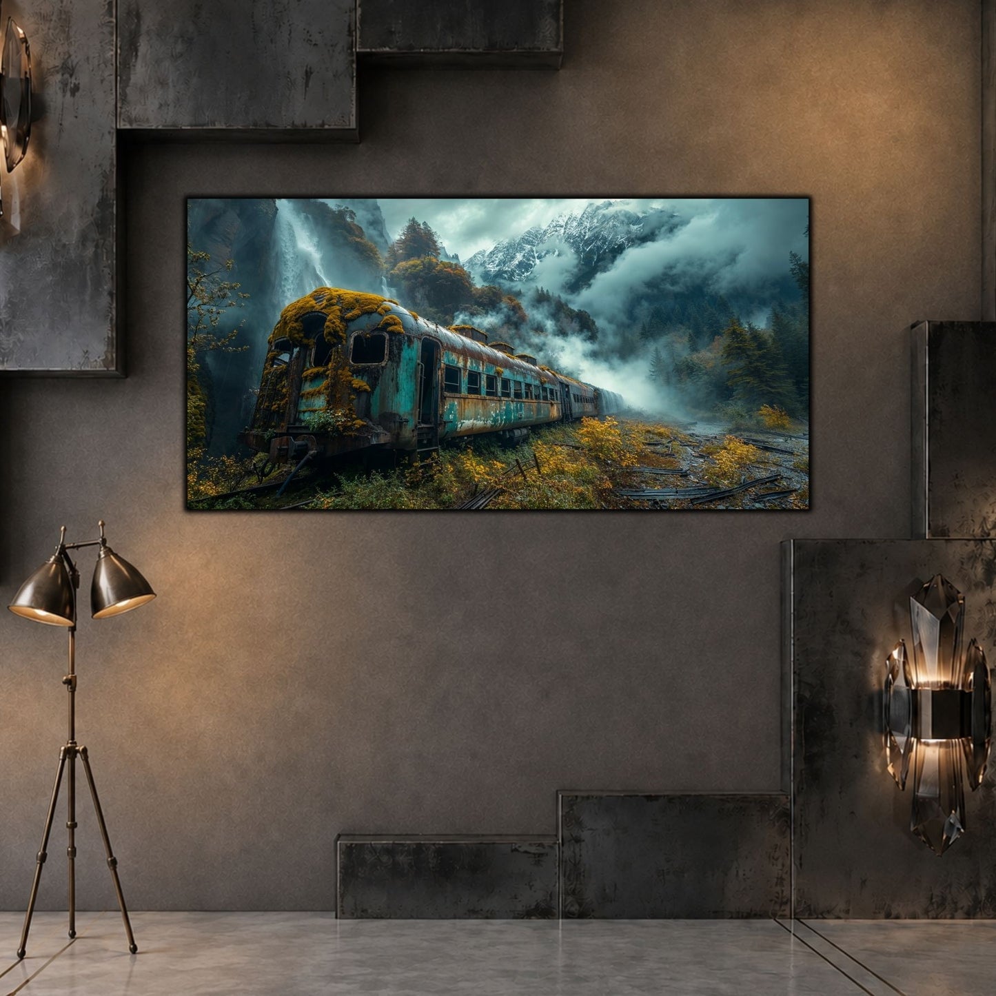 Tablouri Moderne Sufragerie – The Valley That Kept the Train | The Long Way Home