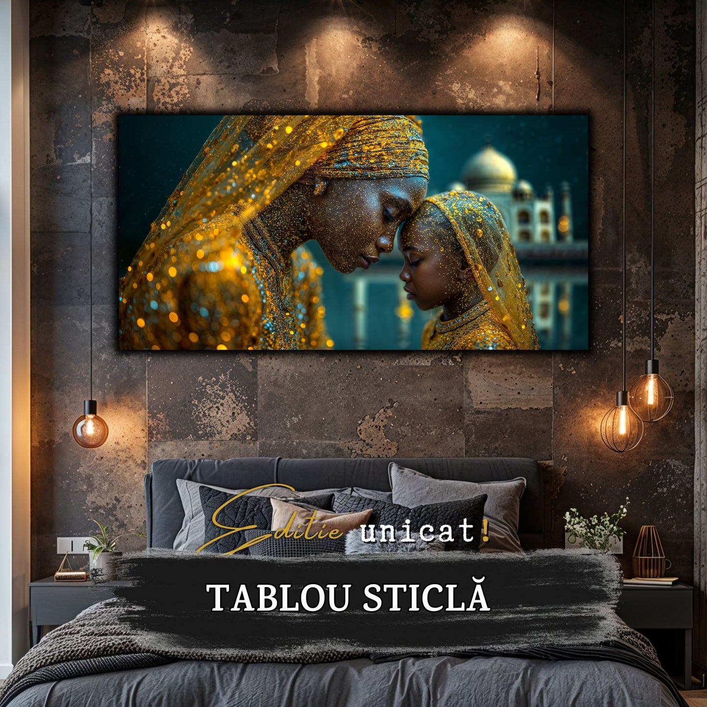 Tablou unicat pe sticla securizata - The Lost Temple - No 32
