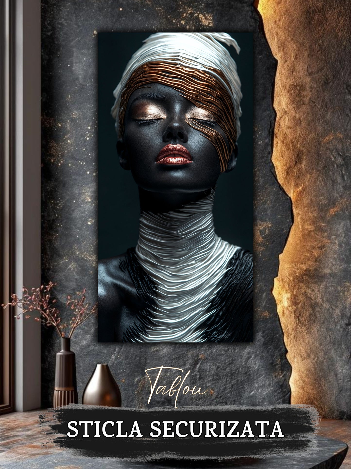 Innerverse - Tablou Sticla - Unicat - no27